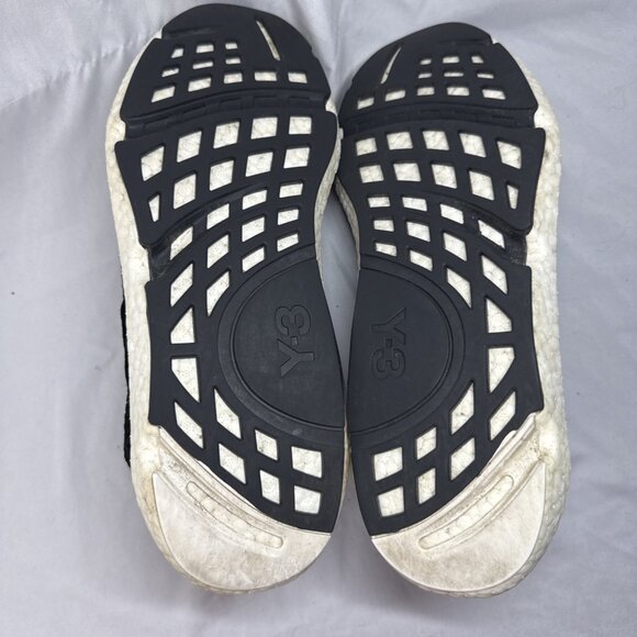 Adidas Y-3 Saikou Sneakers Mens Size 12 Black Original Limited‎ AC7196 2017 EUC - Picture 10 of 11